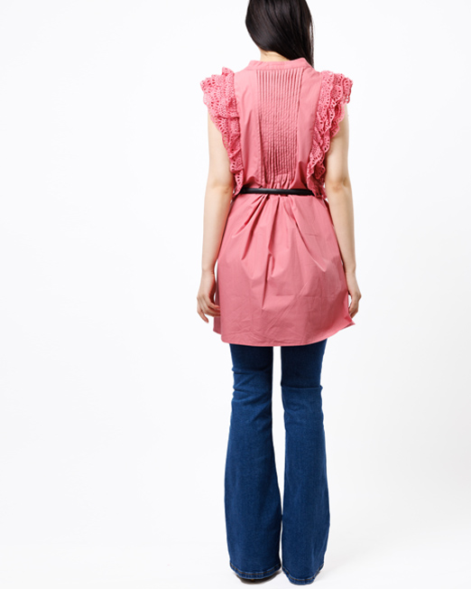 MELANI RUFFLE SLEEVE SHIRT DRESS 3 Womens Clothing & Fashion   Online & Offline