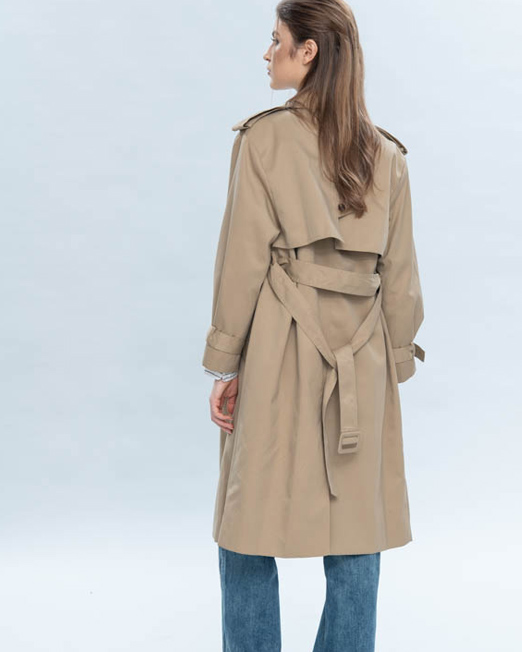 MELANI DOUBLE BREASTED TRENCH COAT 3 Womens Clothing & Fashion   Online & Offline