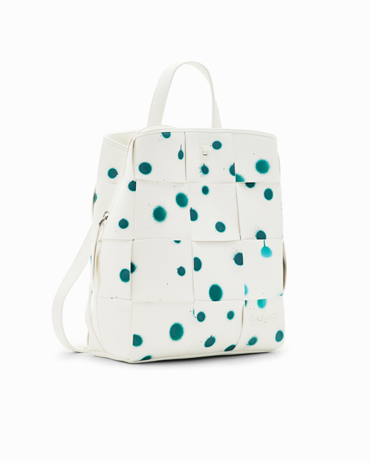 DESIGUAL WOVEN DROPLETS BACKPACKS 4 Womens Clothing & Fashion   Online & Offline
