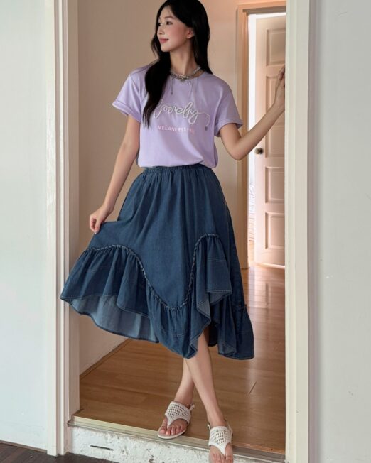 denim skirts 1 522x652 Womens Clothing & Fashion   Online & Offline