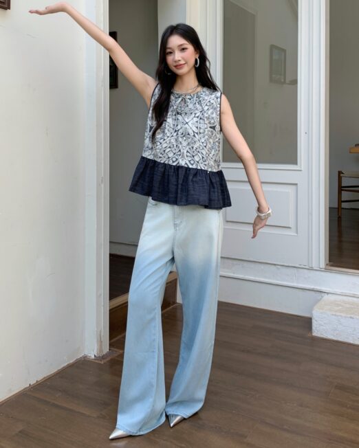 denim top 522x652 Womens Clothing & Fashion   Online & Offline