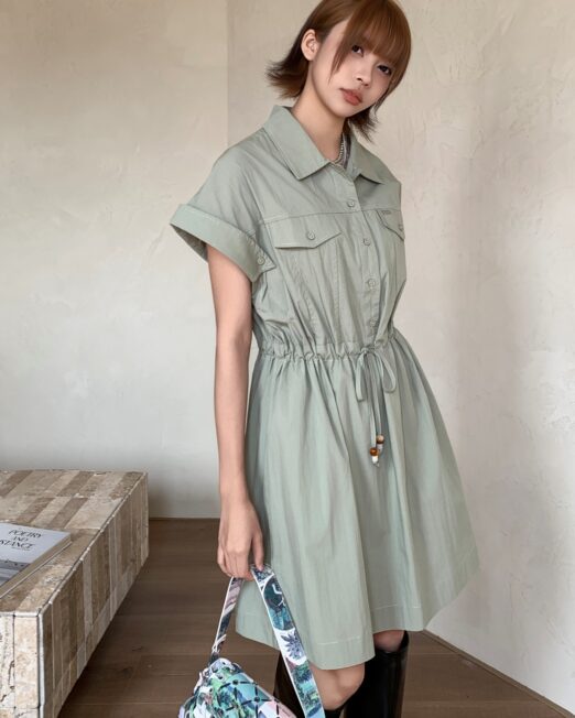 MELANI DRAWSTRING DRESS