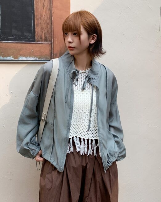 MELANI ZIP-UP WINDBREAKER