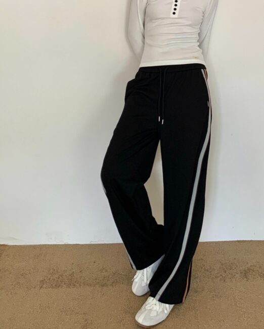 MELANI JACQUARD TAPE DETAILS JOGGER