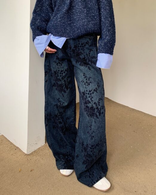 MELANI JACQUARD JEANS