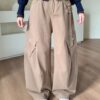 MELANI ELASTRICATED WAIST CARGO PANTS