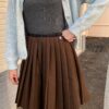 MELANI PLEATED MINI SKIRT